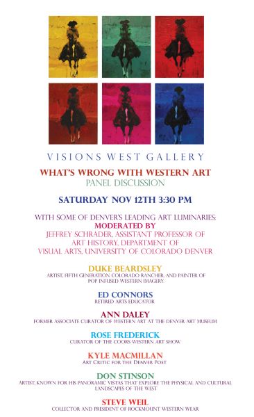 Visions West Gallery :: What's Wrong With Western Art?