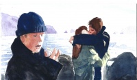 Visions West Gallery :: Bruce :: The Kiss (Goonies)
