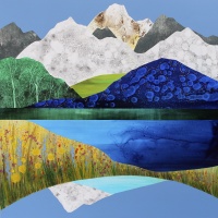 Visions West Gallery :: Bruce :: Lupines at the Lake