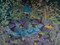 Visions West Gallery :: Bruce :: Gray Fox and Trout