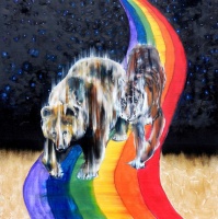 Visions West Gallery :: Bruce :: The Cosmic Twins Return