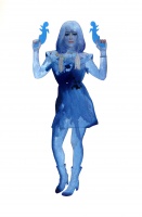 Visions West Gallery :: Bruce :: Femme Bleue