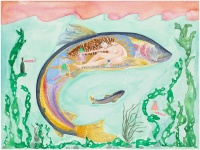 Visions West Gallery :: Bruce :: Inside the Belly of a Rainbow Trout