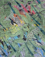 Visions West Gallery :: Bruce :: Rainy Day Pygmy Nuthatches in California Buckeye