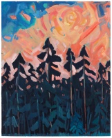 Visions West Gallery :: Bruce :: Deep forest, orange sky