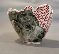 Visions West Gallery :: Bruce :: Dall's Sheep Petal Edged Bowl