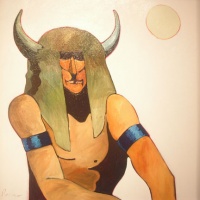 Visions West Gallery :: 1 my-darling-clementine Thom :: Buffalo Man