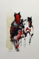 Visions West Gallery :: Bruce :: Two Red Horses