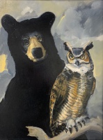 Visions West Gallery :: Bruce :: Nightwatch in the Mountains