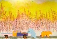 Visions West Gallery :: Bruce :: Incident On The Way To Thunder Lake