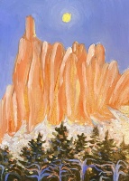 Visions West Gallery :: Bruce :: Pink Canyons in Snow