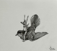 Visions West Gallery :: Bruce :: Animal Riding Bird