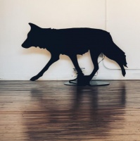 Visions West Gallery :: Bruce :: Running Mexican Wolf No. 2