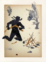 Visions West Gallery :: Bruce :: Shellacked Cowboy XII