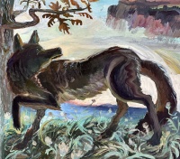 Visions West Gallery :: Bruce :: Run and Run and Run and Run and Run and Run, Grief is storm cloud that cannot be outrun