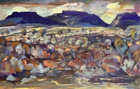 Visions West Gallery :: Bruce :: Coyote Friend in Deep Reflection