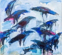 Visions West Gallery :: Bruce :: Sandra's Blackbirds #2