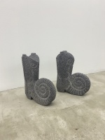 Visions West Gallery :: Bruce :: Heavy Cowboy Boots Ammonites
