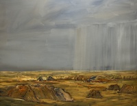 Visions West Gallery :: Bruce :: Distant Rain Beyond the Bandlands