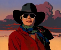 Visions West Gallery :: Bruce :: The Blue Scarf