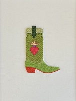 Visions West Gallery :: 1 groove-is-in-the-heart Jane :: Flaming Heart Boot