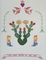 Visions West Gallery :: 1 groove-is-in-the-heart Jane :: Two Love Birds In The Sky