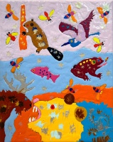 Visions West Gallery :: Bruce :: The Moose in the River