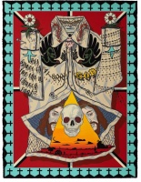 Visions West Gallery :: Bruce :: A Knock on The Door from Jesus A Knock on The Door from Jesus