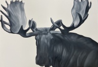 Visions West Gallery :: Bruce :: Moose (after Rungius)