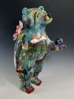 Visions West Gallery :: Bruce :: Blue Bird Bear 