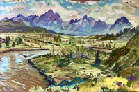 Visions West Gallery :: Bruce :: Teton Grand View