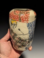 Visions West Gallery :: Bruce :: Mythical Creatures Vase