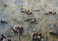 Visions West Gallery :: Bruce :: Monet's Sheep