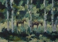 Visions West Gallery :: Bruce :: Big Wood Horses