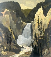 Visions West Gallery :: Bruce :: Lower Falls, Yellowstone