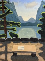 Visions West Gallery :: Bruce :: Jenny Lake Overlook (With a Northern Harrier)