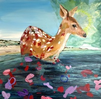 Visions West Gallery :: Bruce :: Deer as Water