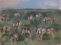 Visions West Gallery :: Bruce :: Serengeti Zebras Dr. #1