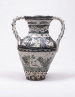 Visions West Gallery :: Bruce :: Swan Vase