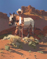 Visions West Gallery :: Bruce :: Phaedra and Her Horse Pegasus