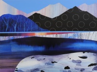 Visions West Gallery :: Bruce :: Full Moon, River, Agate Slice