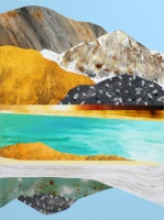 Visions West Gallery :: Bruce :: River Rock- Turquoise, Porphyry, Sandstone