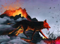 Visions West Gallery :: Bruce :: Lava Wolf