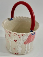 Visions West Gallery :: Bruce :: Orchard Pail with Horses
