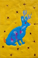 Visions West Gallery :: Bruce :: Blue Jackalope 