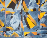 Visions West Gallery :: 1 fire-kasina Beau :: Praise of Sky and Mt.