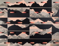 Visions West Gallery :: 1 fire-kasina Beau :: When the Mts are Seen Through