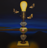 Visions West Gallery :: 1 the-lost-hour Robin :: The Longest Night