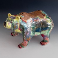 Visions West Gallery :: 1 standing-still Molly :: Melting Lake