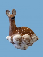 Visions West Gallery :: 1 deer-on-cloud-1 Andréa :: Deer on Cloud 2